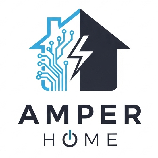 Logo Amper Home - Elektryk Ełk